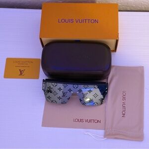 Louis Vuitton Black Monogram Sunglasses